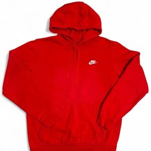 Mens Small Red Nike Cotton 
Sweater Casual Hoodie Sportswear